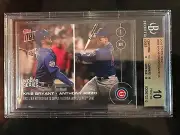 TOPPS NOW CARD 655: KRIS BRYANT ANTHONY RIZZO BECOME 1ST 3 &4 HITTERS BGS 10