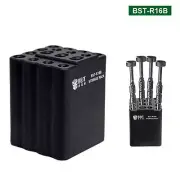 BST-R16B Storage Box for Phone Repair Tools Gel Chip CPU Removal Screwdrivers