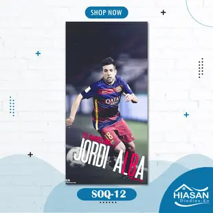 牆面裝飾客廳家居裝飾室海報 Lionel Messi Jersey Barcelona SOQ