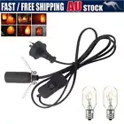 AU Himalayan Salt Lamp Power Cord Replacement 220V SES E14 Plus Globe/Bulbs