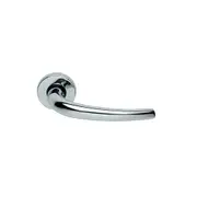 Manital Lilla Door Handle Lever Set on Round Rose Passage Set 50mm