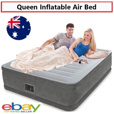 Intex Inflatable Blow Up Mattress Premium Comfort Airbed Mat Matress Guest Spare