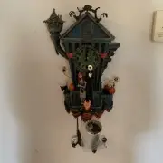 Bradford Exchange Tim Burton's The Nightmare Before Christmas Cuckoo Wall Clock