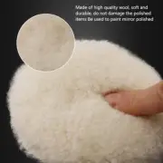 10pcs Woolen Polishing Buffer Pads for Car Polisher Heavy Duty Long Lasting