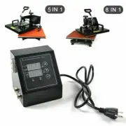Heat Press Machine Digital Control Box-Temperature Time For TShirt Mug Plate Cap