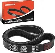 1 x V-ribbed belt petrol compatible with Golf VII 5G1 BE1 BE2 BQ1 Golf VII Variant BA5 BV5 Polo 6C1 6R1 Polo AE1 AW1 BZ1 Polo Van 6R Fabia III NJ3 Replace# 04E145933R