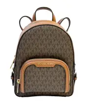 Brand New Michael Kors Jaycee XS Extra Small Convertible Backpack Bag Brown