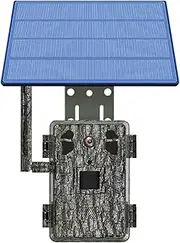 H6 4G LTE Wildlife Solar Hunting Camera Night Vision Monocular PIR Detection 2.5K 14MP with Solar Panel