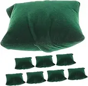 DECOMELODY 8pcs Bracelet Watch Pillow: Velvet Jewelry Display Pillows Bangle Cushions Jewelry Box Inserts for Wrist Cuff Anklet Necklace