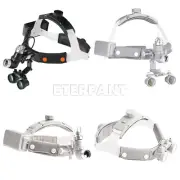 ETERFANT 3.5X-R Dental Surgical Headband Binocular Loupes & 10W LED Head Light