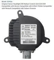 XJMIAO XENONHEADLIGHT HID BALLAST CONTROL D2S D2R COMPATIBLE WITH NISSAN OR INFI