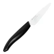 Kyocera Ceramic Paring Knife - 7.6cm White Blade, Black Handle