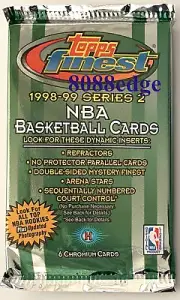 1998-99 FINEST S2 SEALED HOBBY PACK: MICHAEL JORDAN/KOBE MYSTERY REFRACTOR ?