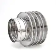 Stainless Steel,CHIMNEY COWL,INOX Flue,Pot Cap Anti Downdraught New Draft Effect