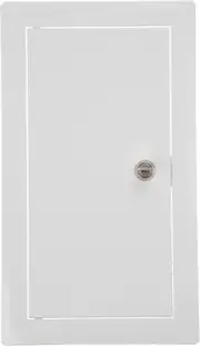 6'' X 12'' Inch Lockable Metal Access Panel - Easy Access Doors with Locking Mec