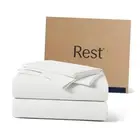 Evercool+ Starter Sheet Set, Queen, White, Queen (No Flat Sheet) Arctic White