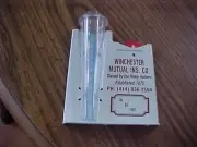 Vintage Unused Metal Rain Gauge Winchester-Larsen Mutual Ins Co