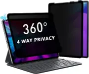 Tarrahow Removable IPad Pro 12.9 inch ipad 360° Comprehensive Privacy Screen Pro