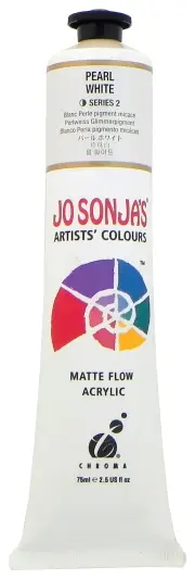 Jo Sonja Acrylic Paint S2 - Pearl White 75ml