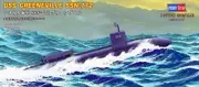HobbyBoss 87016 US Submarine Greeneville SSN-772 1/700 Scale Plastic Model Kit