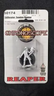 Reaper Miniatures Stillwater, Zombie Hunter #50174 Chronoscope Metal Figure