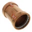 Viega 20743 ProPress Copper XL-C Coupling, Less Roll Stop, C x C, 2-1/2