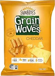 Grainwaves Wholegrain Chips Share Pack Cheddar 170g