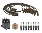 ACDelco Ignition Kit Distributor Rotor Cap Wire & Spark Plugs for Chevy GMC 7.4L
