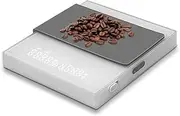Coffee Scale with r, 2kg/0.1g Accu e 3 Modes Type-C Rechargeable Portable Digital Scale for Espr o and Pour Over Coffee with Silicone Insulation Cover White