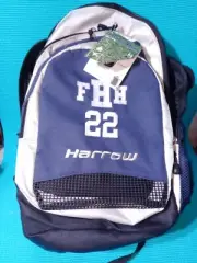 Harrow Elite Sports Backpack Navy 18" x 12 x 11" NWT
