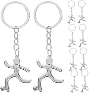 Generic 10pcs Soccer Keychains Durable Football Athlete Shaped Pendants Stylish Bag Accessories for Parties and Events present for Sports Lovers
