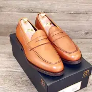 *NIB* $355 Allen Edmonds SFO Loafer 10.5 E Walnut * new Cedar Trees