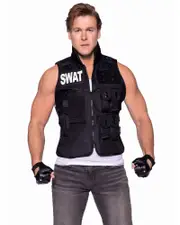 SWAT Commander Deluxe Mens Costume