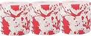 Anneome 3 Rolls Unique Halloween Toilet Paper Bloodstain Horror Pattern Roll Paper for Bathroom Decoration