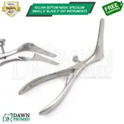 Killian Septum Nasal Speculum Small 6″ Blade 2″ Diagnostic ENT Inst German Grade