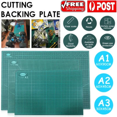A1 A2 A3 CUTTING MAT SELF HEALING PRINTED GRID LINES KNIFE BOARD CRAFT MODEL