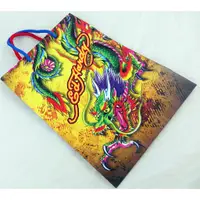 在飛比找蝦皮購物優惠-全新從未用過【Ed Hardy】原廠紙袋，有點小髒污請見圖示