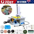 350W Upgraded Gem Lathe Polisher Jewelry Rock Polishing Buffer Machine Bench
