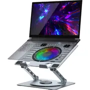 ROTATING LAPTOP STAND WITH COOLING FAN