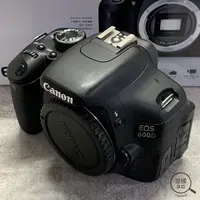 在飛比找蝦皮購物優惠-『澄橘』Canon EOS 600D 機身 Body 快門數