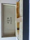 Parker Duofold Pencil 23K Gold Plated 0.9mm Pencil New In Box History