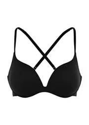 Wacoal Inès Secret Stretch-nylon Push-up bra - Black 36C