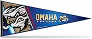 Rico Industries MiLB Baseball Omaha Storm Chasers 12" x 30" Felt Wall Décor Pennant - Great for Home/Bed Room/Man Cave Décor