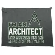 Im An Architect Lets Save Some Time - Funny Microfiber Gym Sports Towels Towel