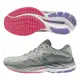 MIZUNO RIDER 女慢跑鞋-灰粉紫-J1GD230621