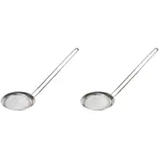 2x Avanti 10.5cm Stainless Steel Fine Mesh Skimmer Kitchen Cooking Utensil SLVR