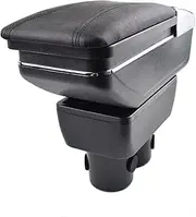 XUKEY Car Centre Console Armrest Box for Suzuki Jimny 2000-2017 Dual Console Leather Armrest Central Console Box