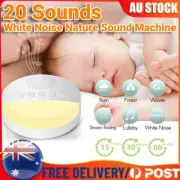 White Noise Machine Sound Machine Easysleep with 20 Soothing Sounds Night Lights