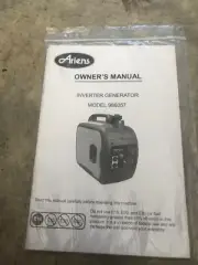ARIENS INVERTER GENERATOR OWNERS MANUAL MODEL 986057