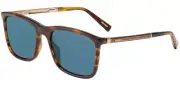 Chopard SCH280 700P Men Sunglasses Brown/Grey Polarized Square Carbon Fiber/Wood
